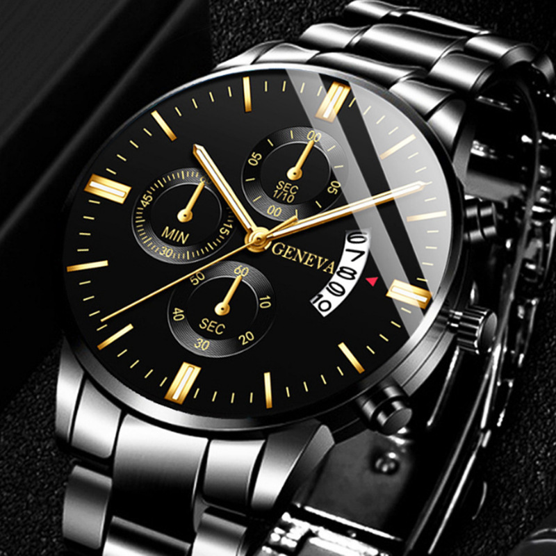 Best Luxury Quartz Watch - นาฬิกาควอตซ์ผู้ชายสแตนเลสหรูหรา แฟชั่นนาฬิกาธุรกิจสำหรับผู้ชาย นาฬิกาข้อมือผู้ชาย