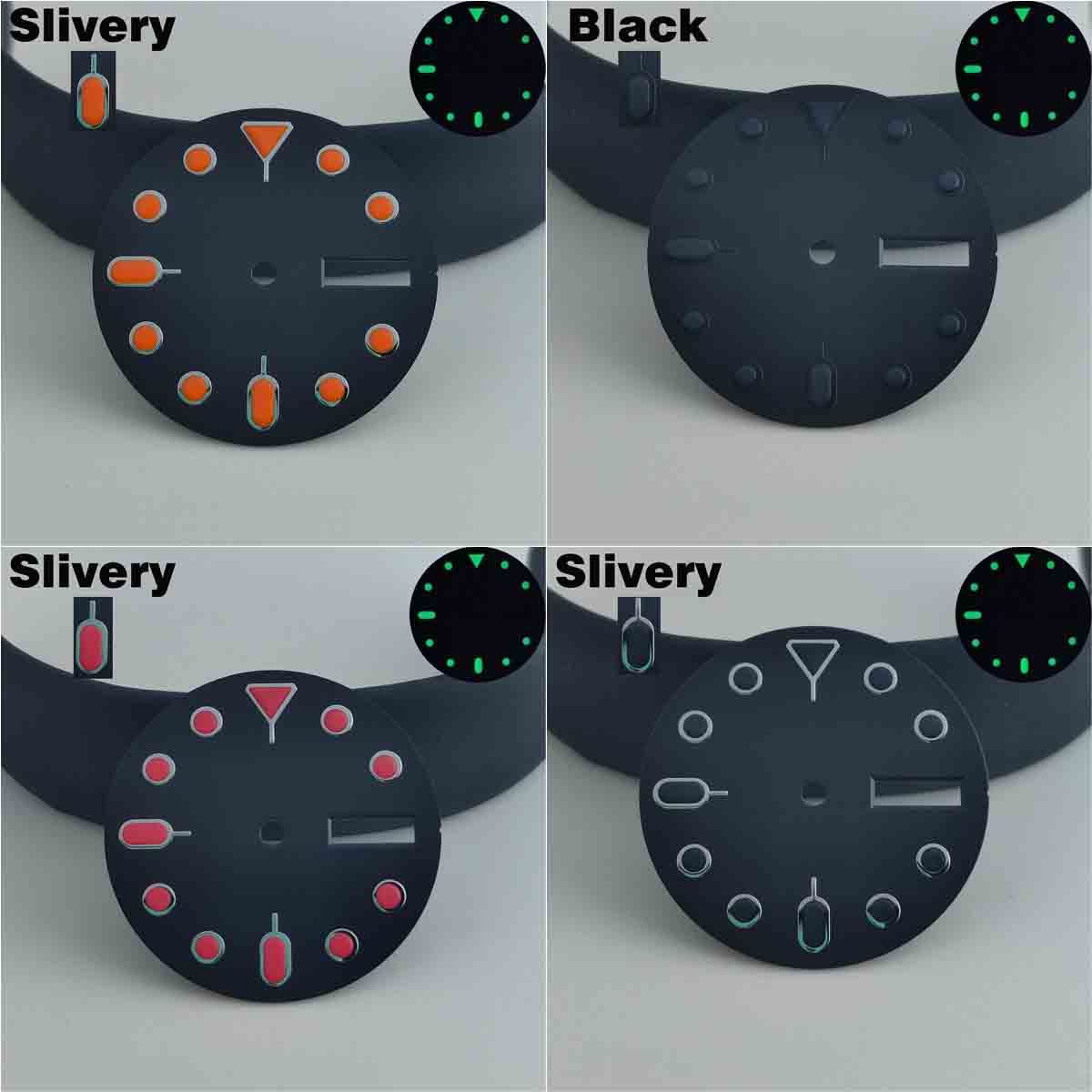 Luxury Watch Face - หน้าปัดนาฬิกา NH36 ขนาด 28.5 มม. สำหรับกลไก