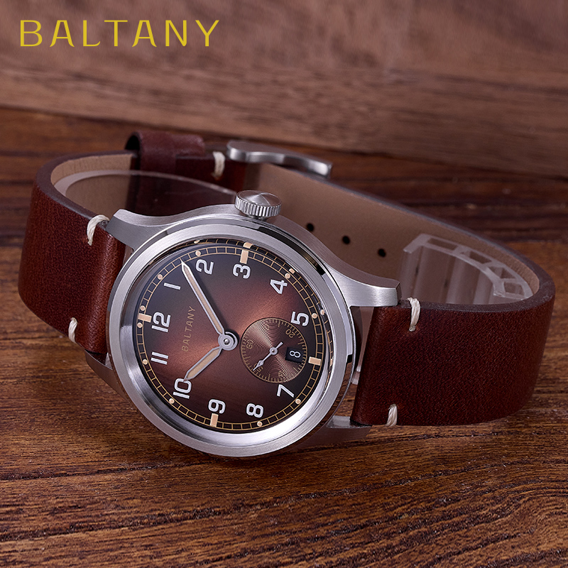 Guilloché Dial Watch - นาฬิกา Baltany S2081 Dirty Dozen รุ่นวินเทจ