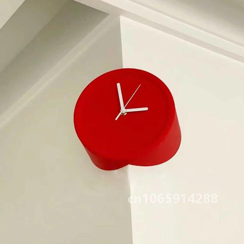 Luxury Watch House - 8 นิ้วมุมผนังนาฬิกา Minimalist Wall Art นาฬิกากลไกห้องนอนนาฬิกาเงียบห้องนั่งเล่น