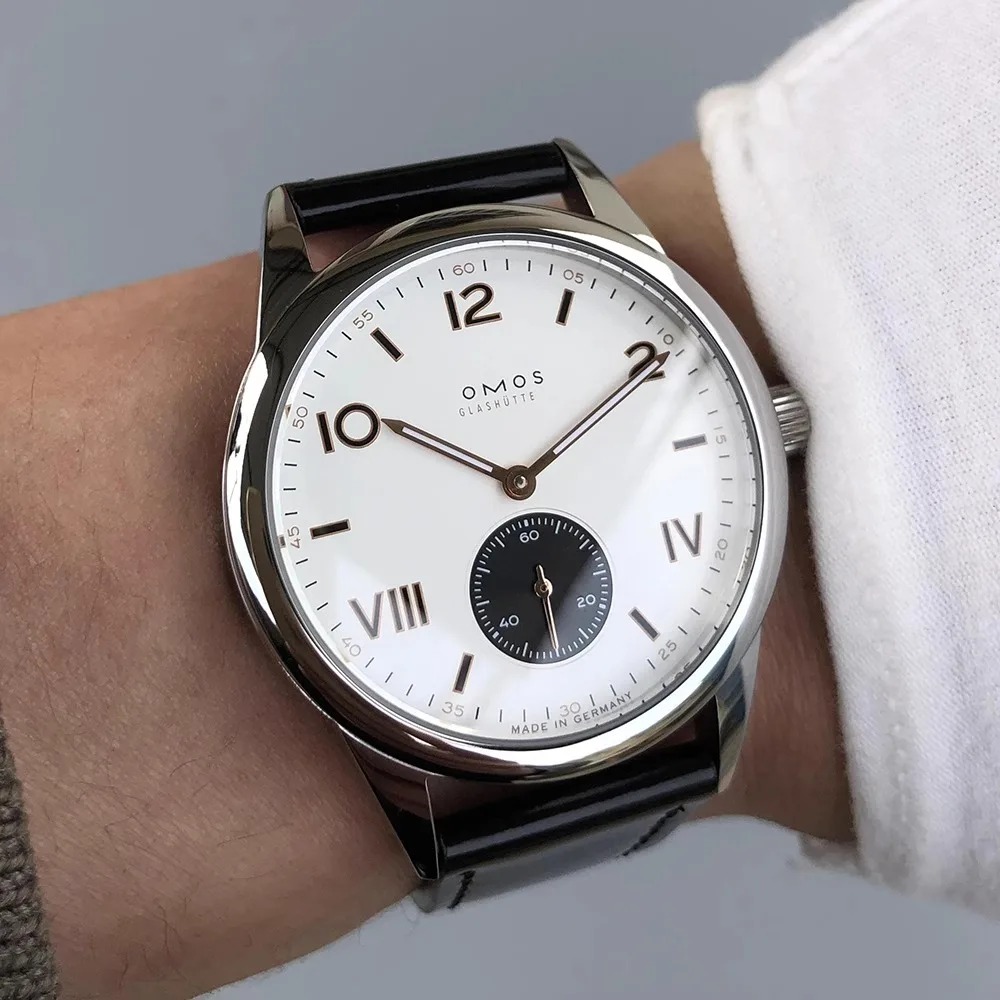 Guilloché Dial Watch - 38.5 มม.ผู้ชายหรูหรานาฬิกาอัตโนมัติสําหรับ Seagull ST1701 การเคลื่อนไหวอัตโนมัตินาฬิกาส่องสว่างสายหนังกันน้ํา