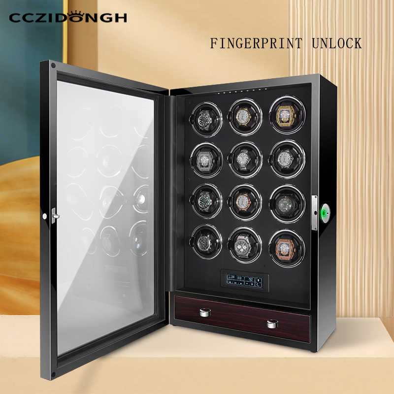 กล่องเก็บนาฬิกาสุดหรู - เครื่อ - Luxury Watch Winder Box บทวิจารณ์และราคา