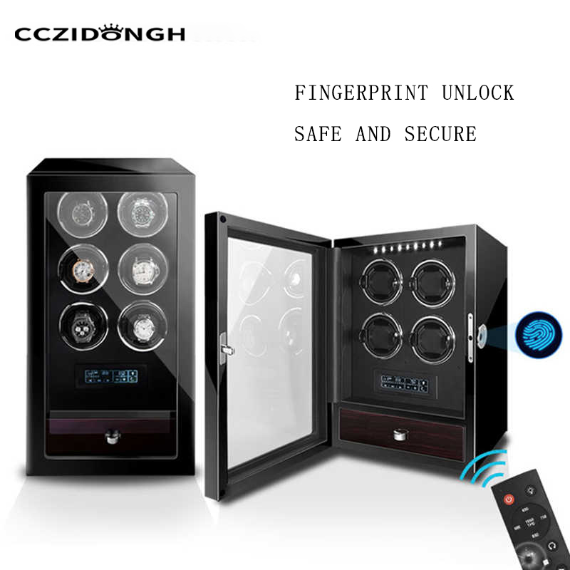 กล่องเก็บนาฬิกาสุดหรู - เครื่อ - Luxury Watch Winder Box บทวิจารณ์และราคา