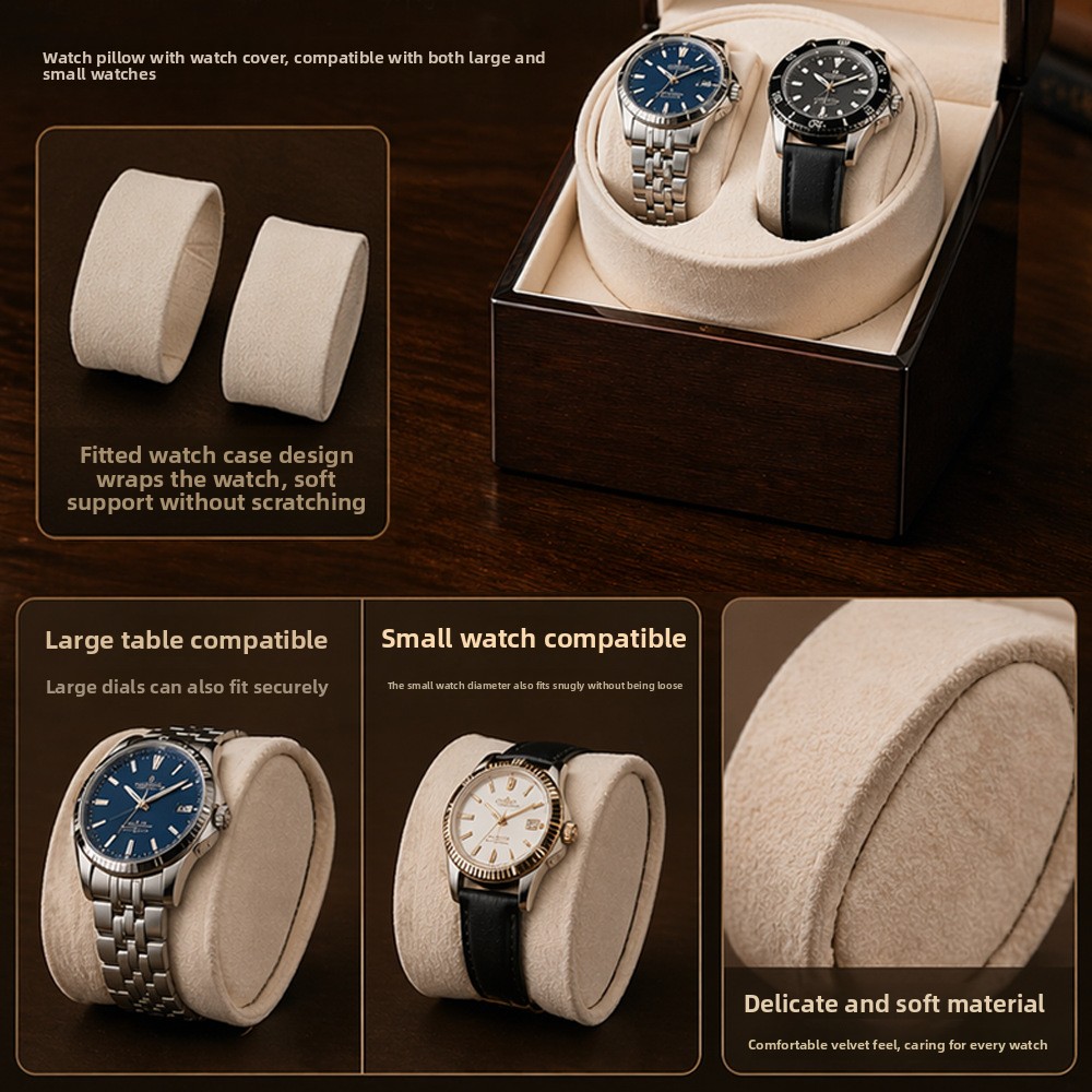 กล่องหมุนนาฬิกาอัตโนมัติแบบหรู - Luxury Watch Winder Box บทวิจารณ์และราคา