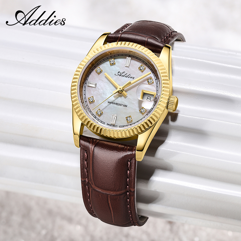 แอดดี้ส์ 585 ควอตซ์นาฬิกาผู้หญ - Luxury Watch บทวิจารณ์และราคา