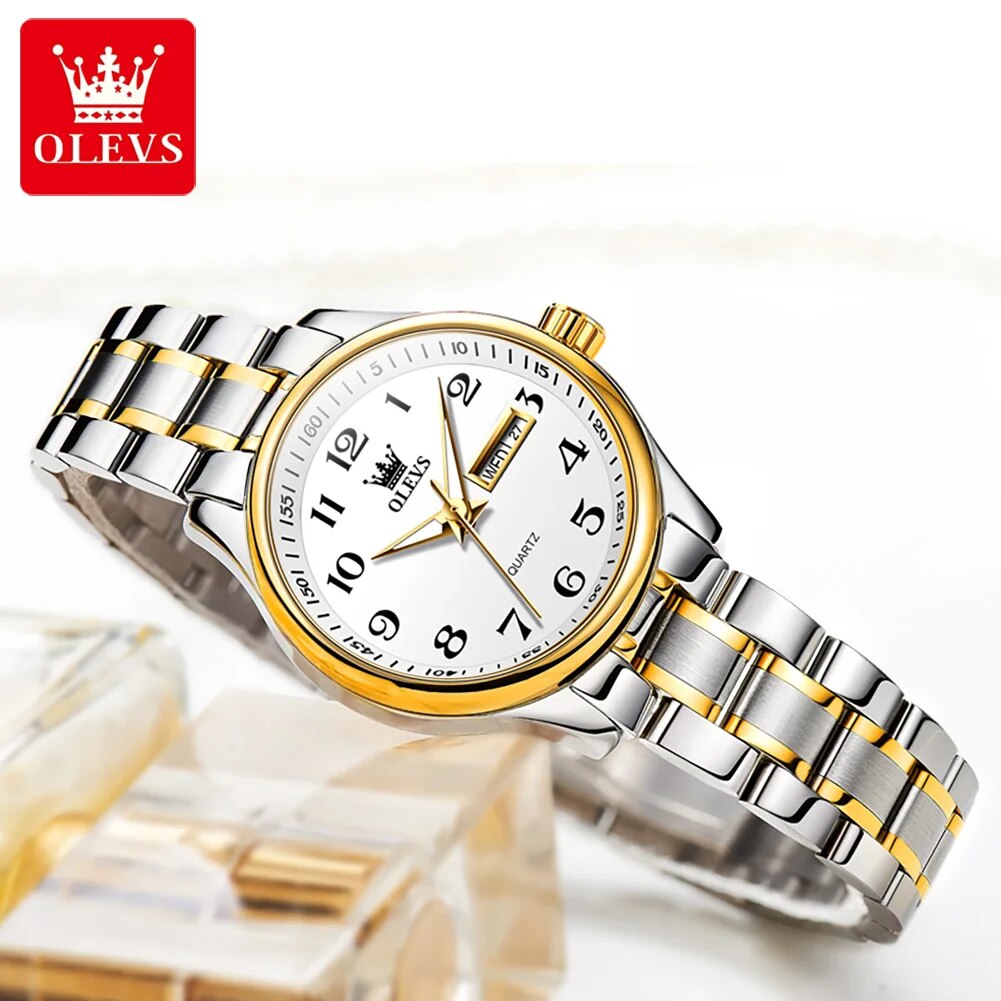 OLEVS 5567 นาฬิกาข้อมือผู้หญิง - Best Luxury Quartz Watch บทวิจารณ์และราคา