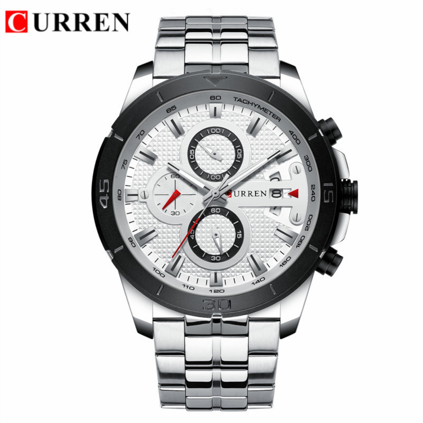 CURREN นาฬิกาผู้ชายกันน้ำโครโน - Luxury Watch Brands บทวิจารณ์และราคา