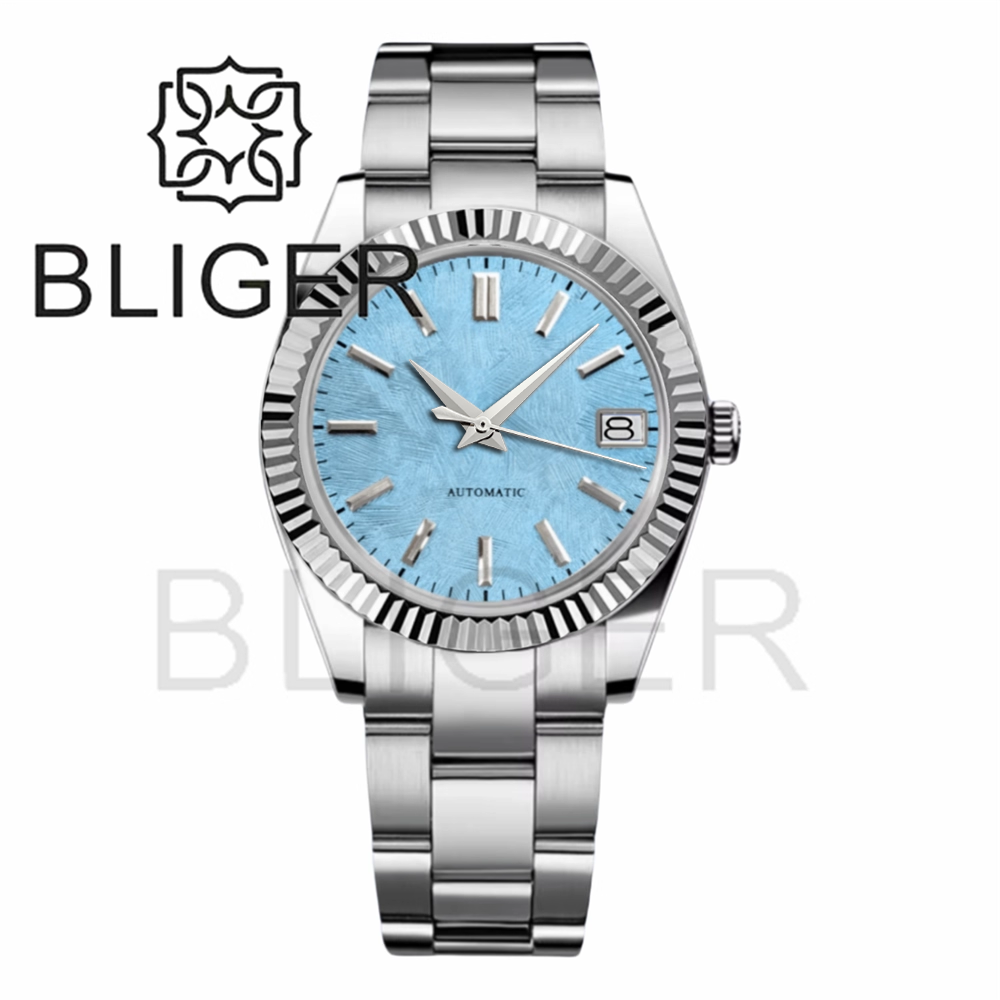 BLIGER 36mm39mm โลโก้ที่กำหนดเ - Luxury Watch Green Dial บทวิจารณ์และราคา