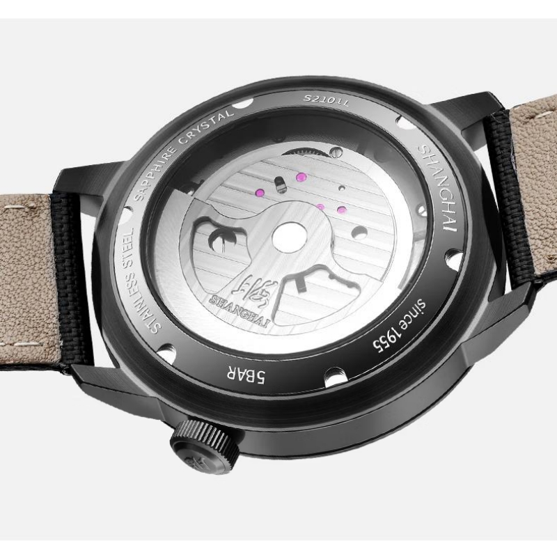 นาฬิกาข้อมือผู้ชาย Shanghai Wa - Guilloché Dial Watch บทวิจารณ์และราคา