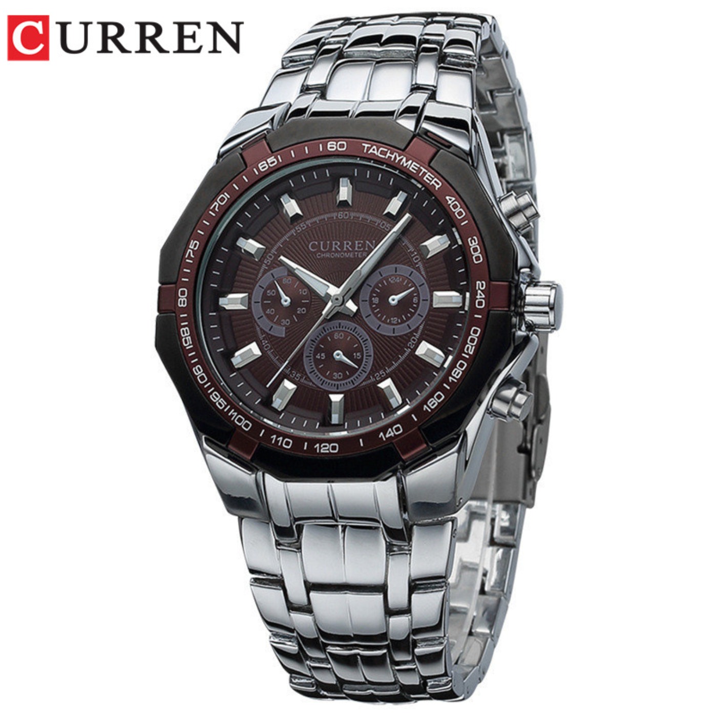 CURREN ผู้ชายแบรนด์หรูทหารกีฬา - Luxury Watch Brands บทวิจารณ์และราคา