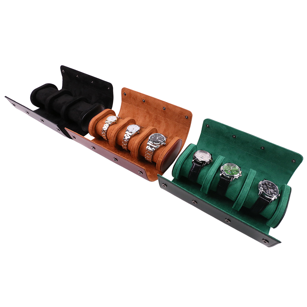 กล่องเก็บนาฬิกาหนัง PU แบบพกพา - Luxury Watch Winder Box บทวิจารณ์และราคา