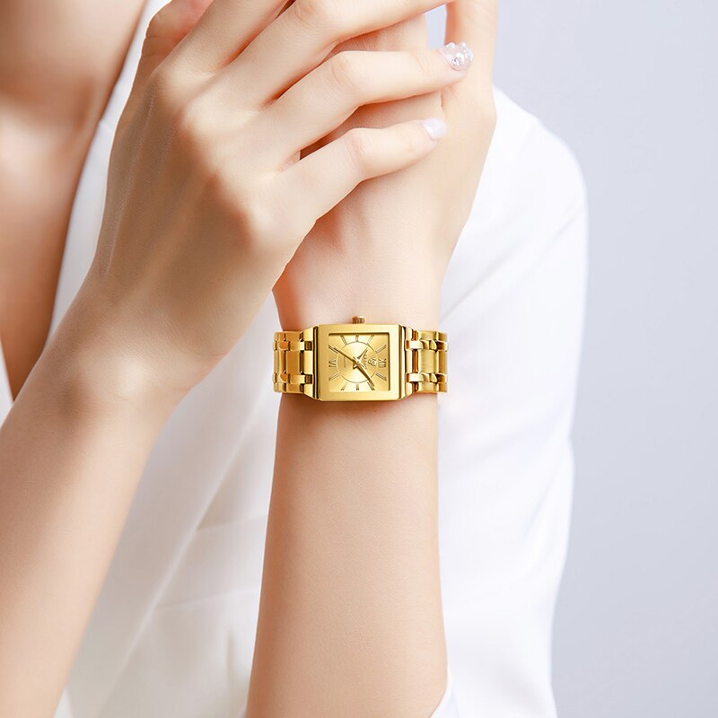 LiEBIG Luxury Golden นาฬิกาข้อ - Best Luxury Quartz Watch บทวิจารณ์และราคา