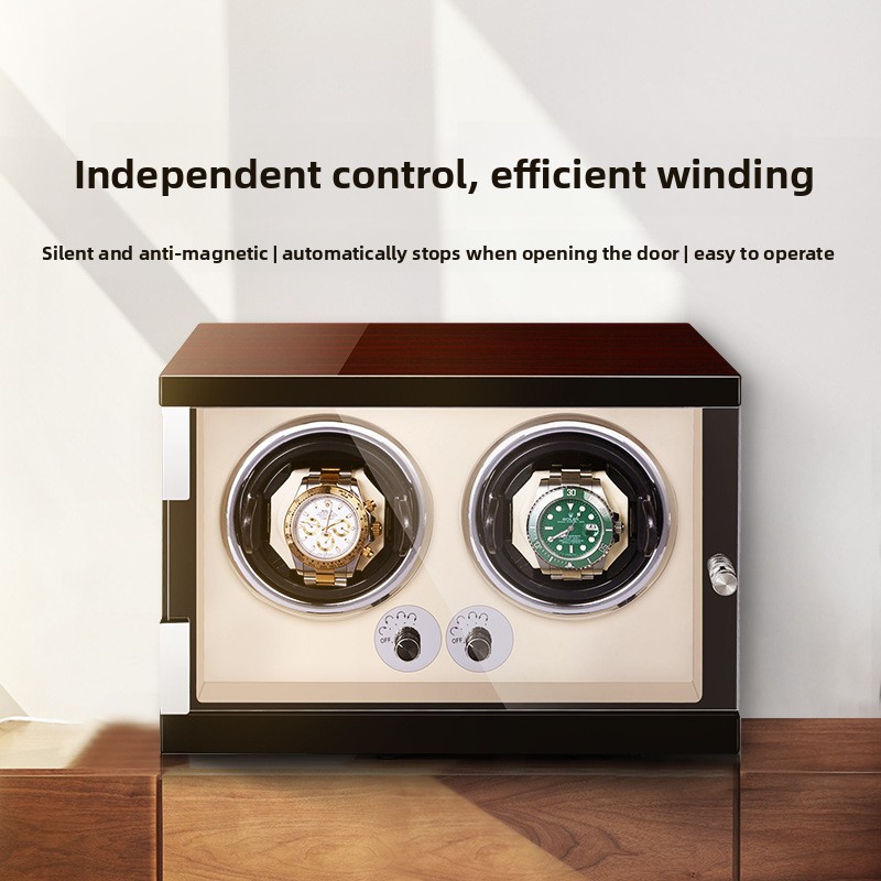 กล่องหมุนนาฬิกาอัตโนมัติ กลไกเ - Luxury Watch Winder Box บทวิจารณ์และราคา