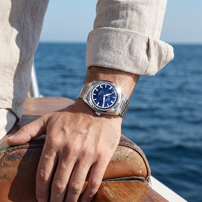 แอดดี้ส์คิน K006 นาฬิกาผู้ชาย  - Guilloché Dial Watch บทวิจารณ์และราคา