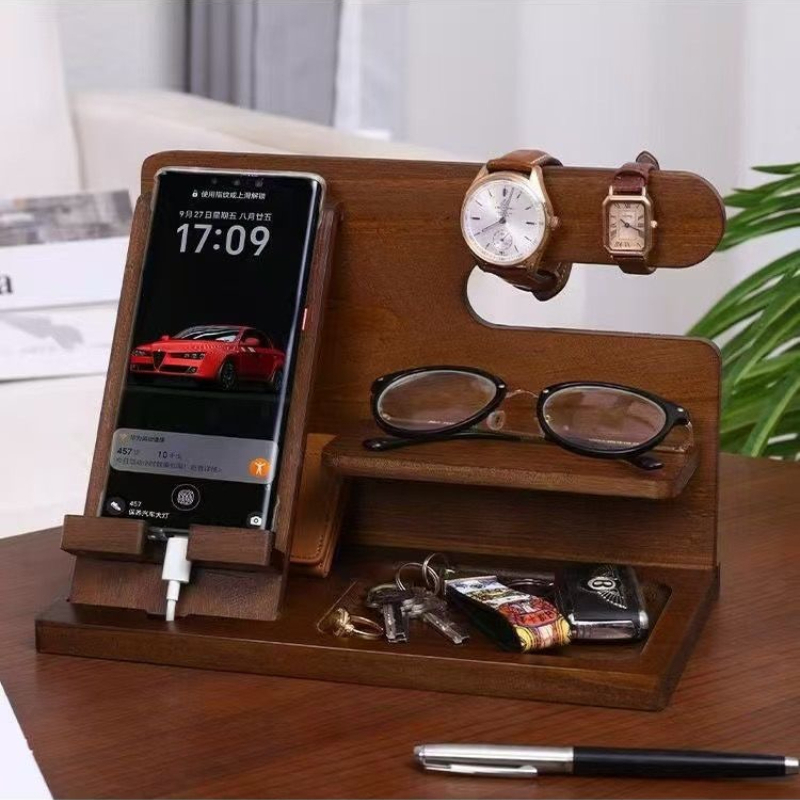 ชั้นวางของไม้วอลนัทสไตล์หรูหรา - Luxury Watch House บทวิจารณ์และราคา