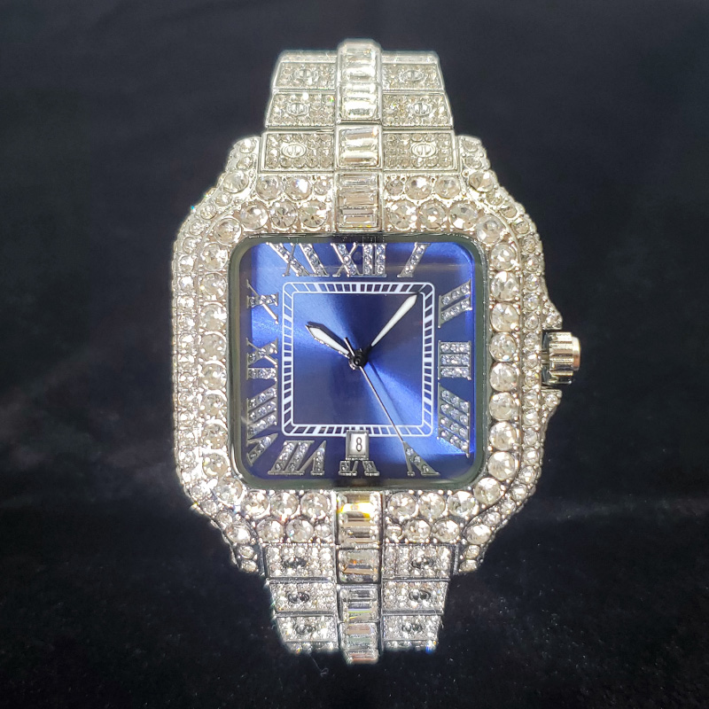 แบรนด์หรูนาฬิกาเพชรสําหรับชายแ - Luxury Watch Iceberg บทวิจารณ์และราคา