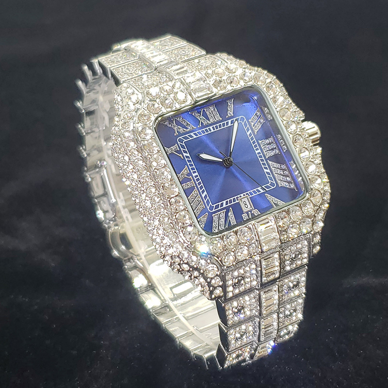 แบรนด์หรูนาฬิกาเพชรสําหรับชายแ - Luxury Watch Iceberg บทวิจารณ์และราคา