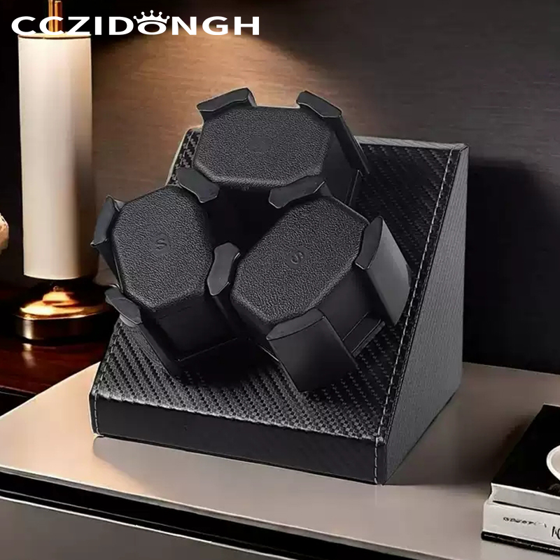 กล่องเก็บนาฬิกาอัตโนมัติแบบหนั - Luxury Watch Winder Box บทวิจารณ์และราคา