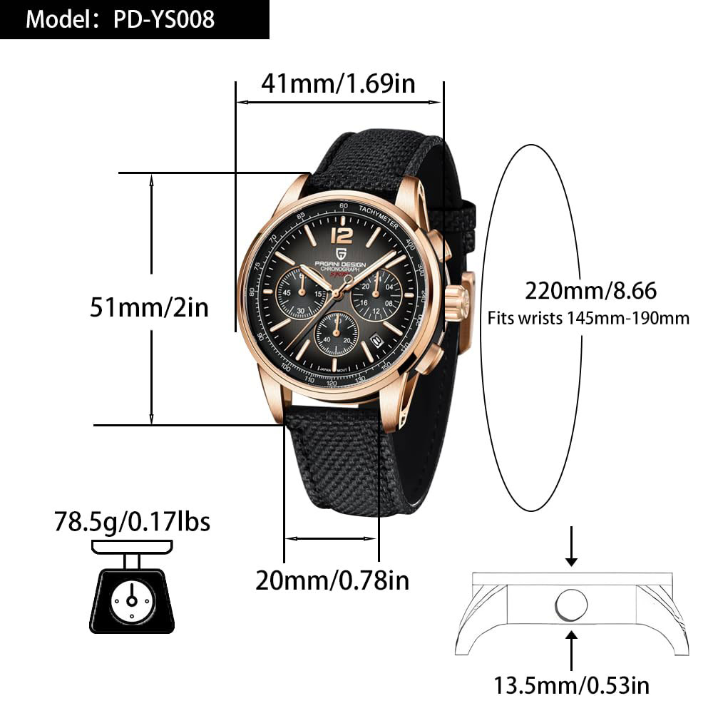 นาฬิกาข้อมือผู้ชาย PAGANI DESI - Luxury Watch Brands บทวิจารณ์และราคา