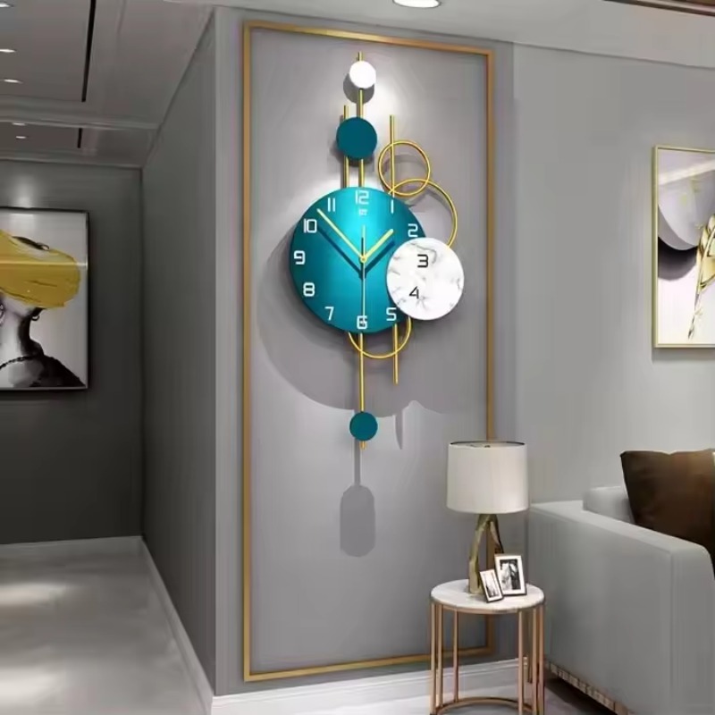 นาฬิกาแขวนผนังโลหะตกแต่งบ้านสไ - Luxury Watch House บทวิจารณ์และราคา