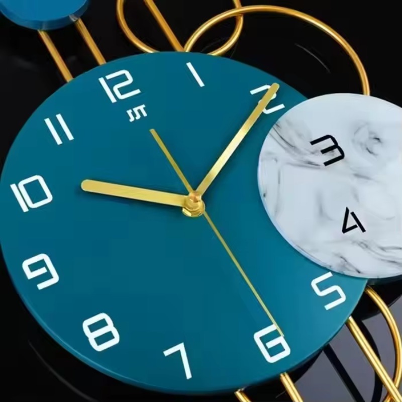 นาฬิกาแขวนผนังโลหะตกแต่งบ้านสไ - Luxury Watch House บทวิจารณ์และราคา