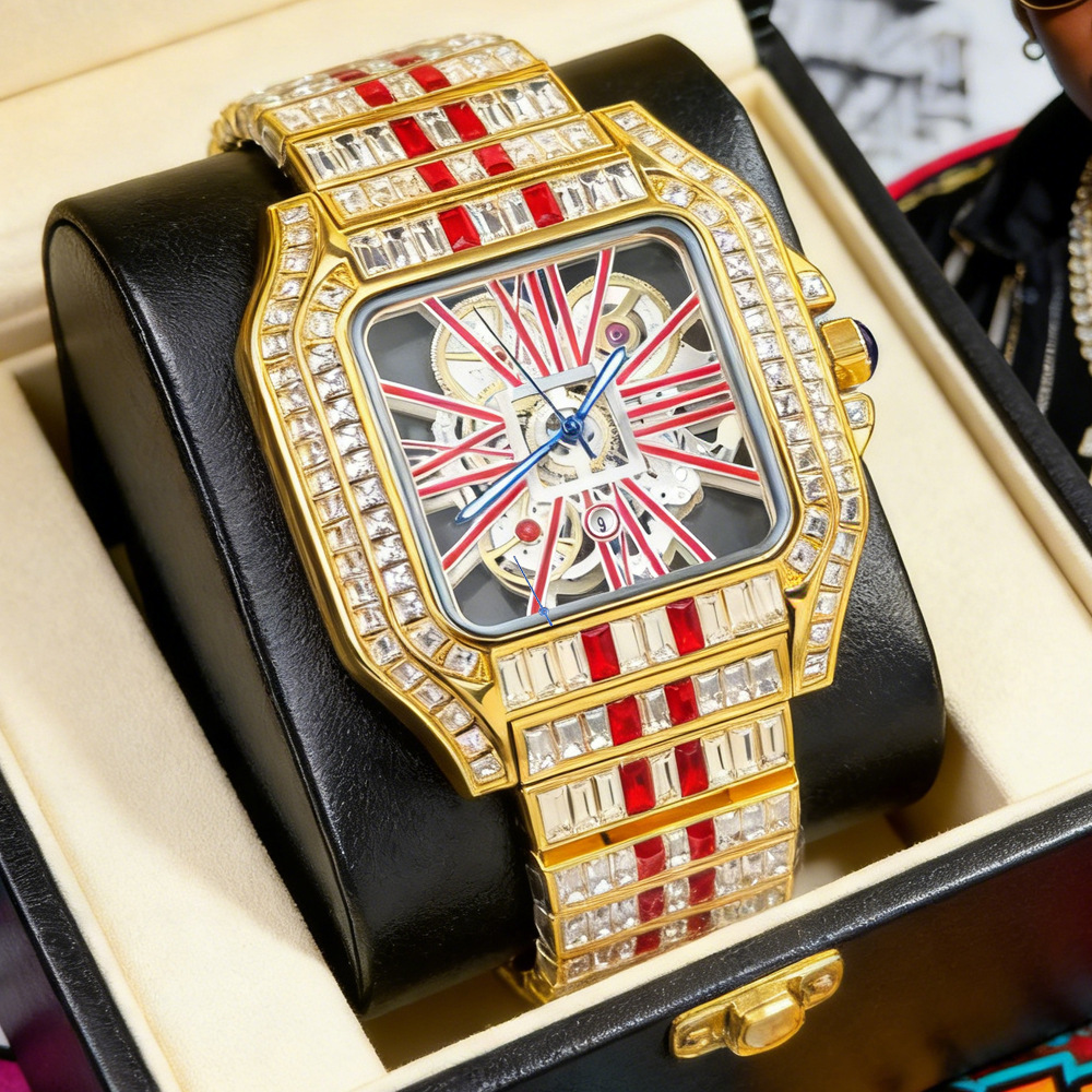 นาฬิกาข้อมือควอตซ์หรูหราประดับ - Luxury Watch Iceberg บทวิจารณ์และราคา