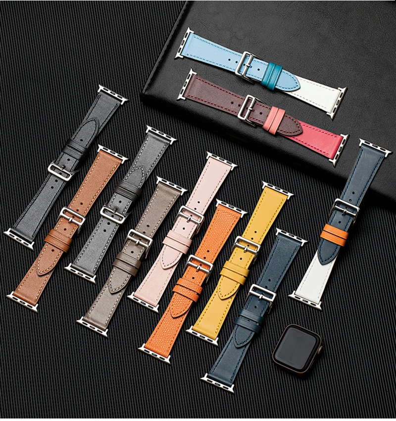 สายหนังสำหรับสายคาด Apple Watc - Luxury Watch Hermes บทวิจารณ์และราคา