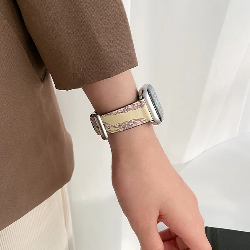 สายหนังสำหรับสายคาด Apple Watc - Luxury Watch Hermes บทวิจารณ์และราคา