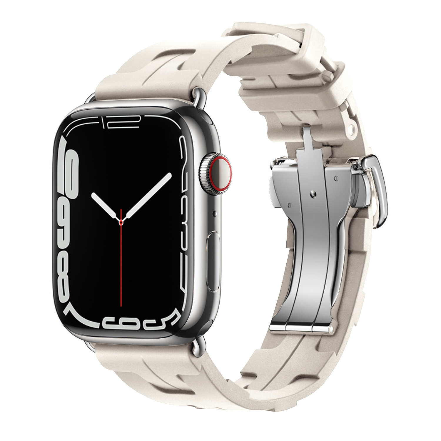 สายซิลิโคนสําหรับ Apple Watch  - Luxury Watch Hermes บทวิจารณ์และราคา