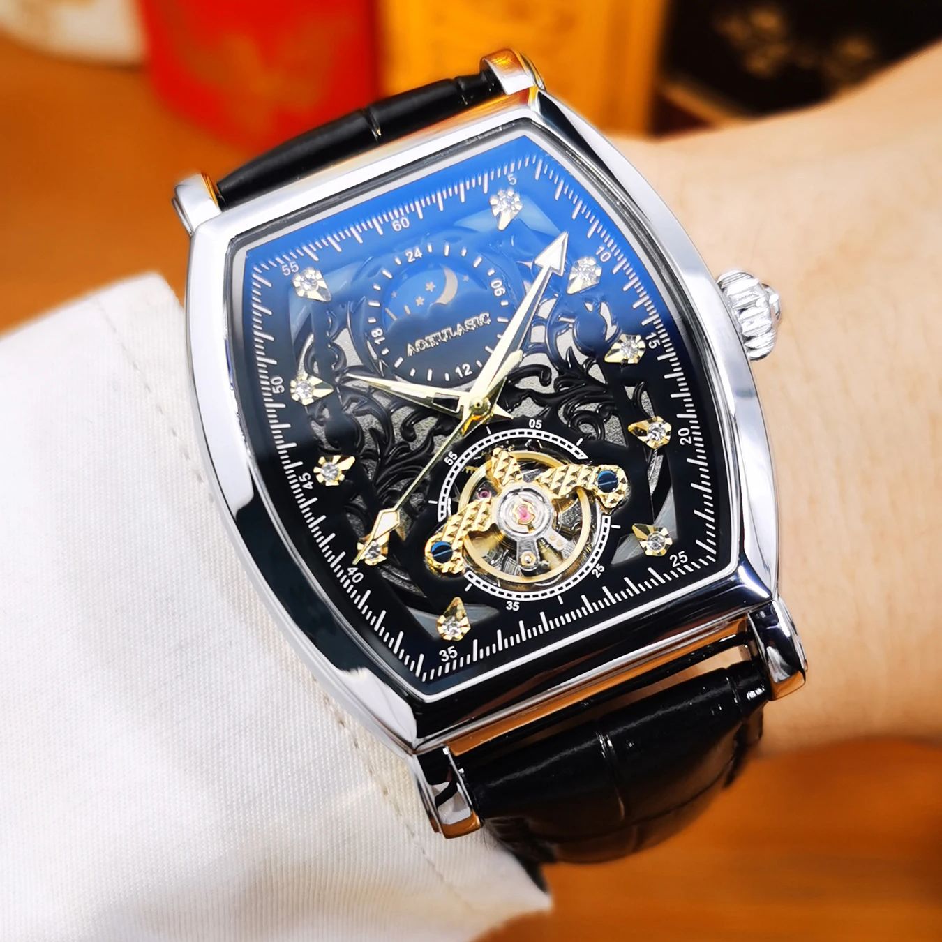 นาฬิกา AOKULASIC Tourbillon Ic - Luxury Watch Iceberg บทวิจารณ์และราคา