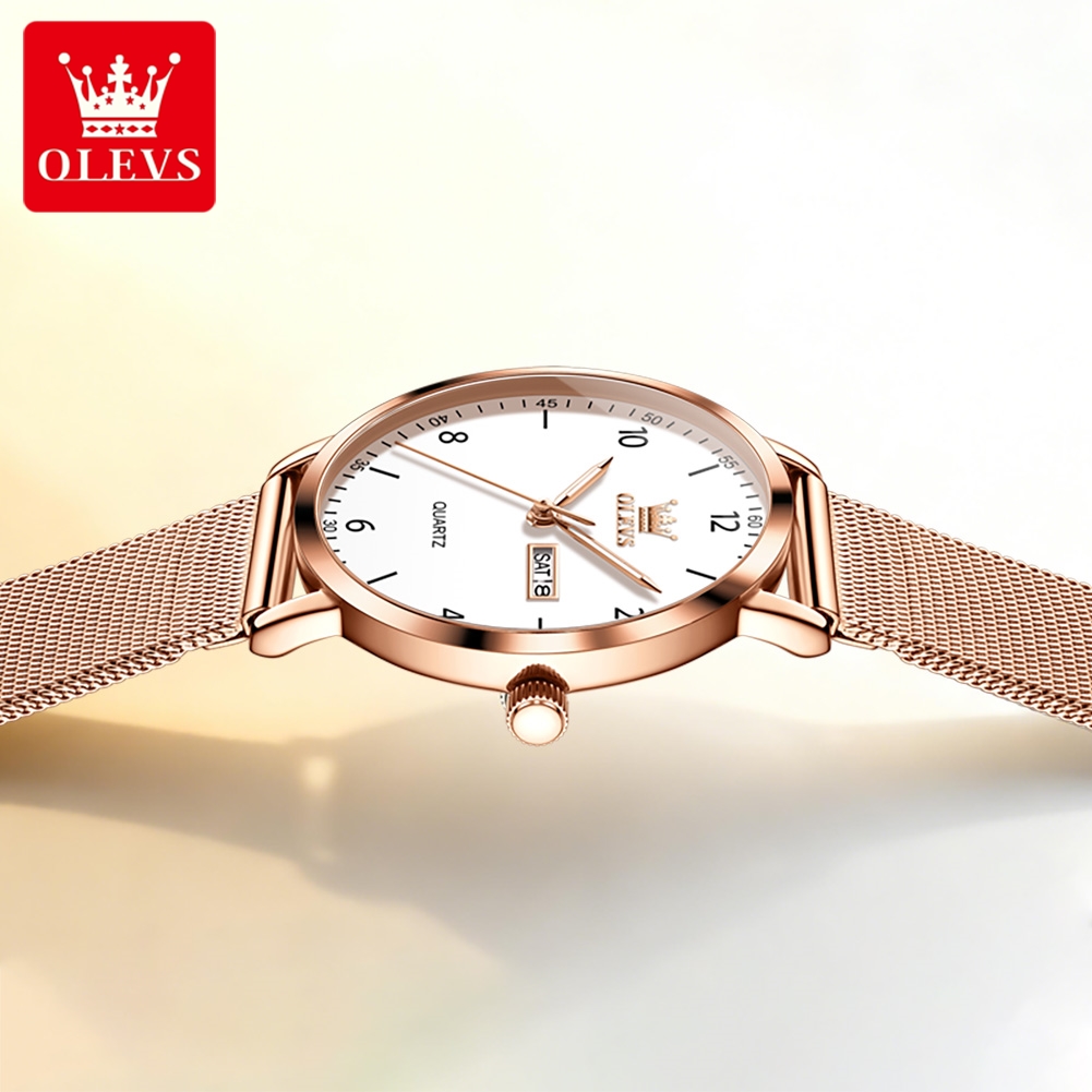 OLEVS 2996 นาฬิกาผู้หญิงนาฬิกา - Luxury Watch Brands บทวิจารณ์และราคา
