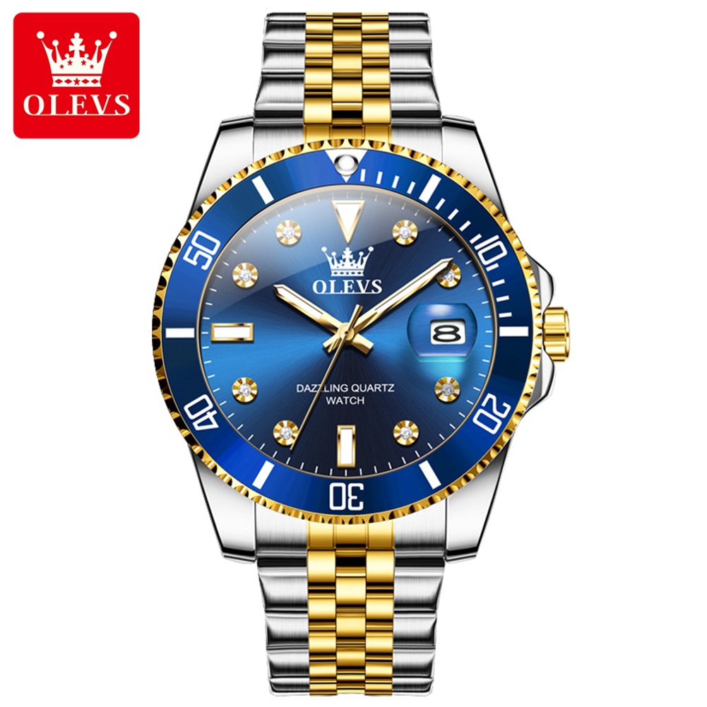 OLEVS หรูหรานาฬิกาธุรกิจกันน้ํ - Luxury Watch Face บทวิจารณ์และราคา