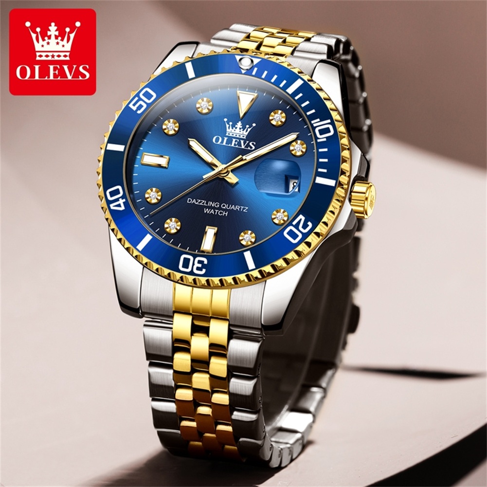 OLEVS หรูหรานาฬิกาธุรกิจกันน้ํ - Luxury Watch Face บทวิจารณ์และราคา