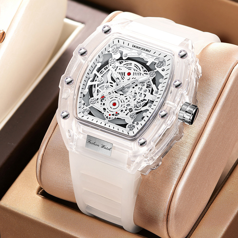 แฟชั่น Casual นาฬิกาผู้ชายส่อง - Luxury Watch White บทวิจารณ์และราคา