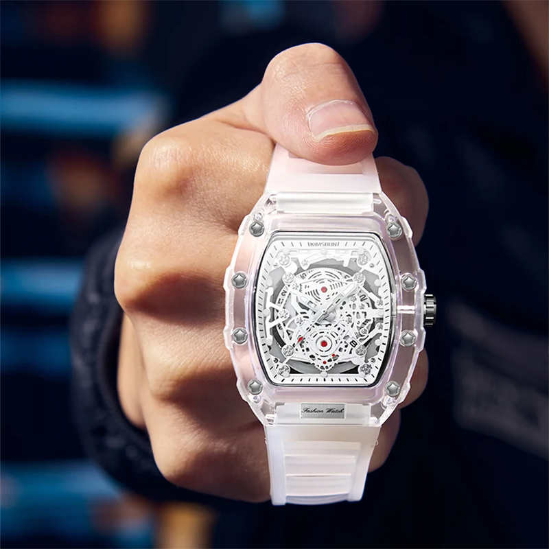 แฟชั่น Casual นาฬิกาผู้ชายส่อง - Luxury Watch White บทวิจารณ์และราคา