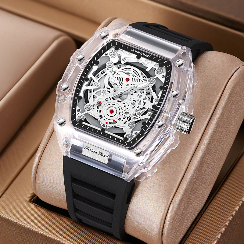 แฟชั่น Casual นาฬิกาผู้ชายส่อง - Luxury Watch White บทวิจารณ์และราคา
