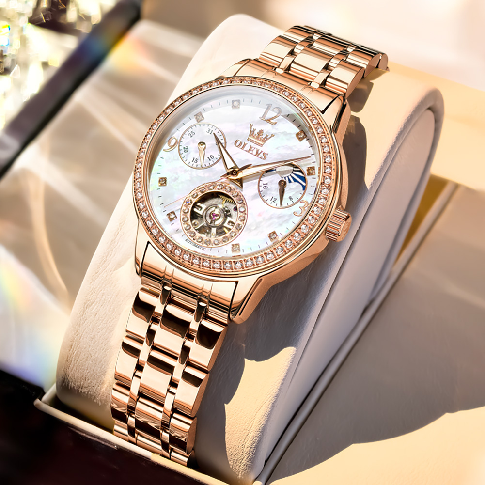 OLEVS นาฬิกาผู้หญิงแบรนด์ชั้นน - Luxury Watch บทวิจารณ์และราคา