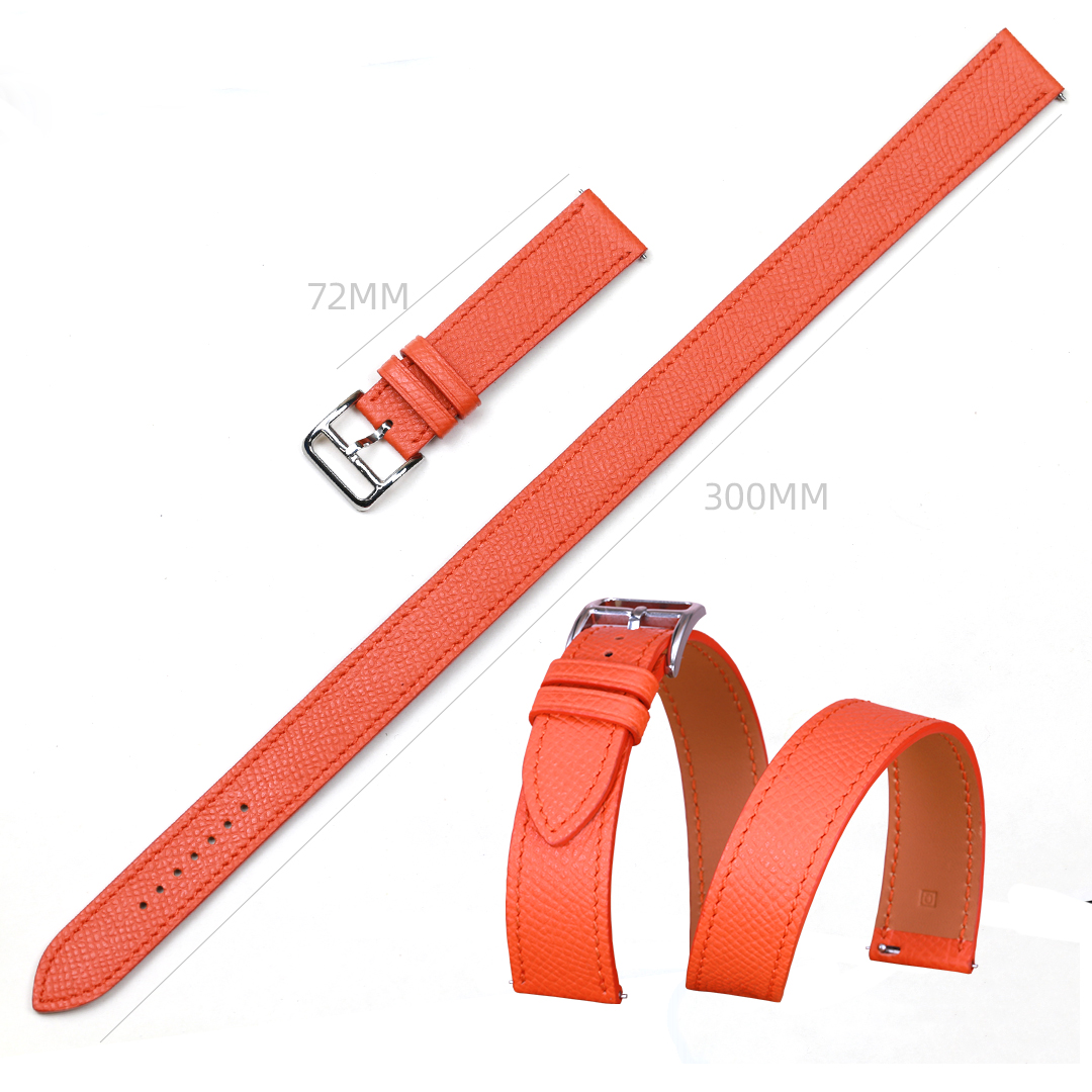 PESNO หนังวัวแท้ซ่อน Epsom สาย - Luxury Watch Hermes บทวิจารณ์และราคา