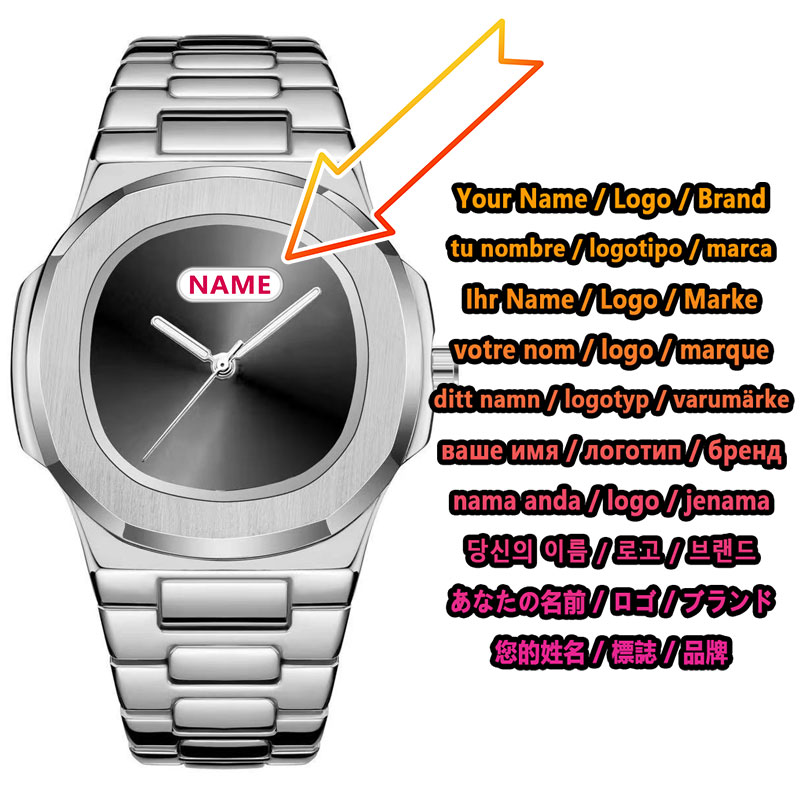 นาฬิกาควอตซ์ผู้ชายโลโก้แบบกำหน - Luxury Watch Brands บทวิจารณ์และราคา