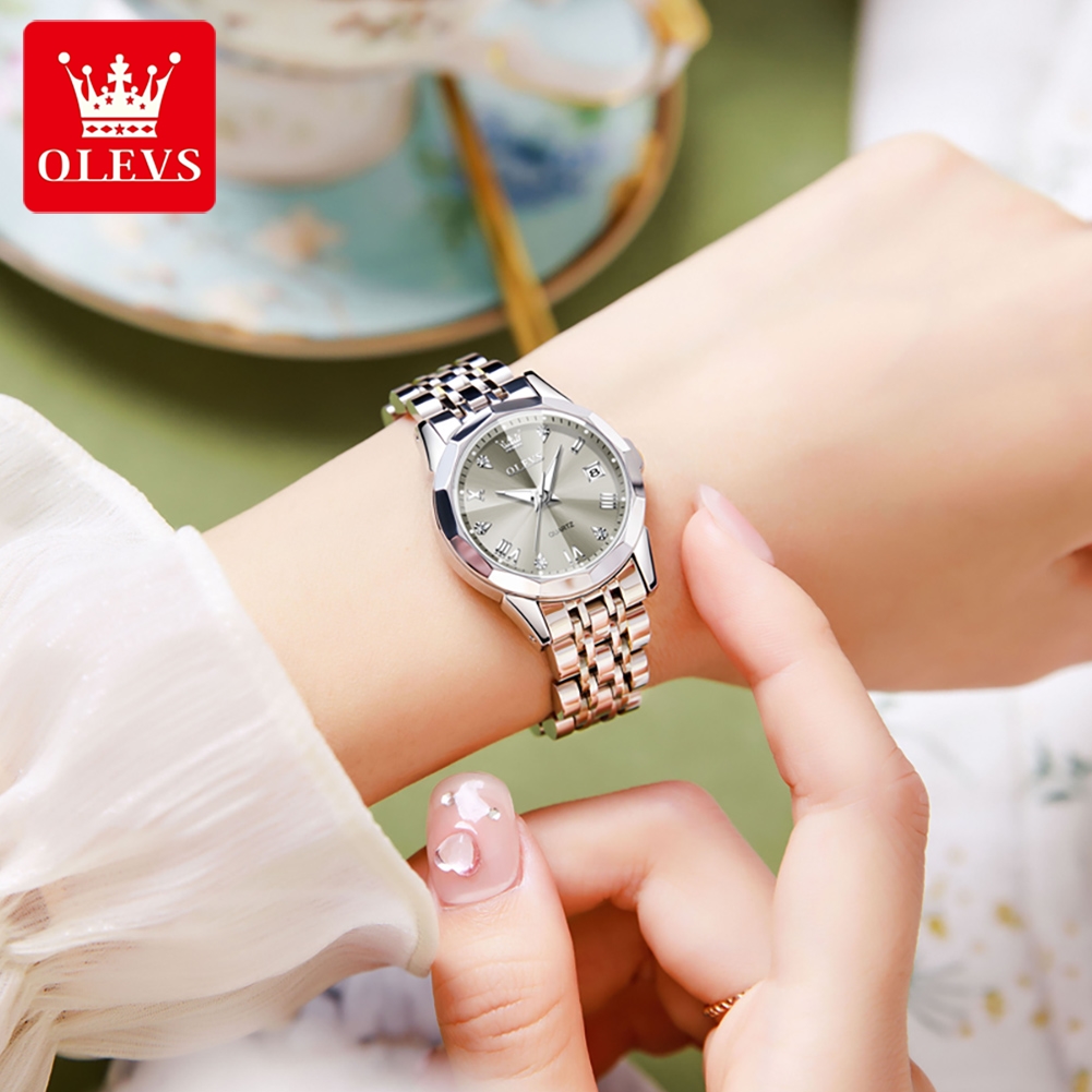 OLEVS นาฬิกาผู้หญิงนาฬิกาหรูหร - Luxury Watch Face บทวิจารณ์และราคา