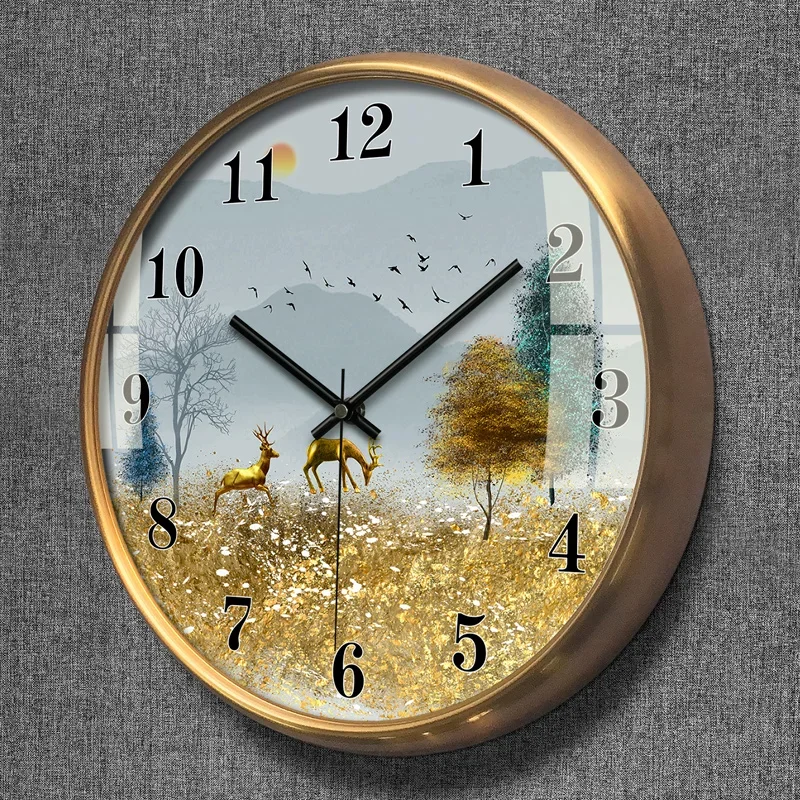 นาฬิกาแขวนผนังขนาดใหญ่ทันสมัย  - Luxury Watch House บทวิจารณ์และราคา