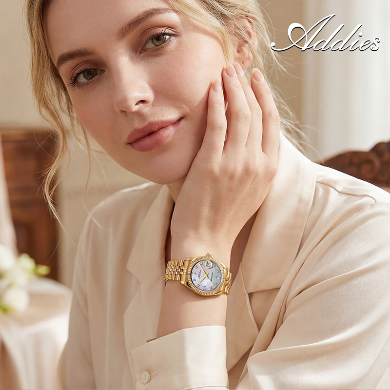 ADDIES 585 ควอตซ์นาฬิกาผู้หญิง - Luxury Watch บทวิจารณ์และราคา