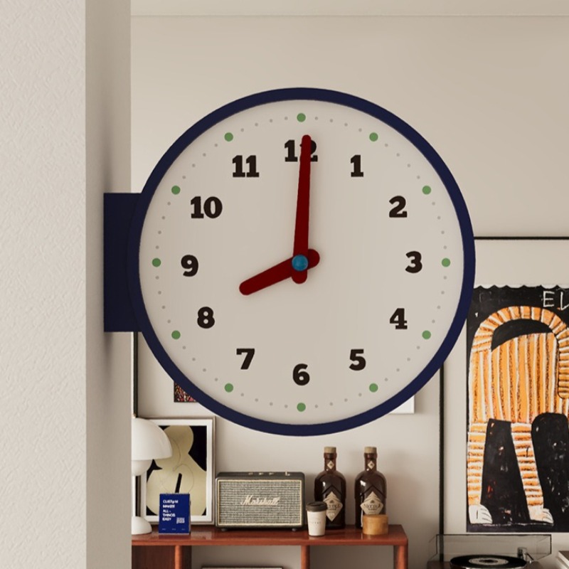 นาฬิกาแขวนผนังสองด้าน นาฬิกาแข - Luxury Watch House บทวิจารณ์และราคา
