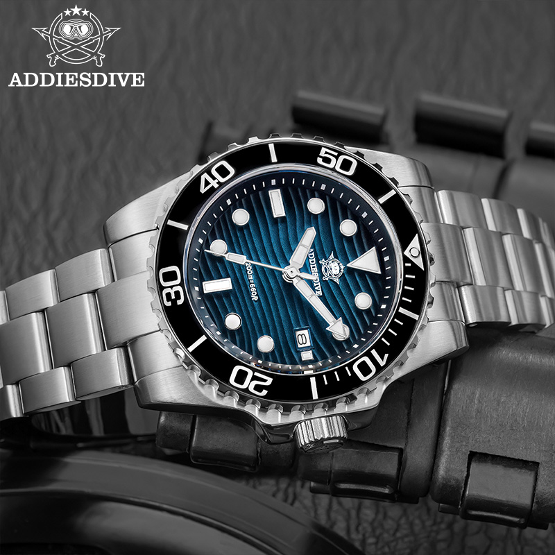 นาฬิกาควอตซ์ ADDIESDIVE รุ่น 2 - Guilloché Dial Watch บทวิจารณ์และราคา