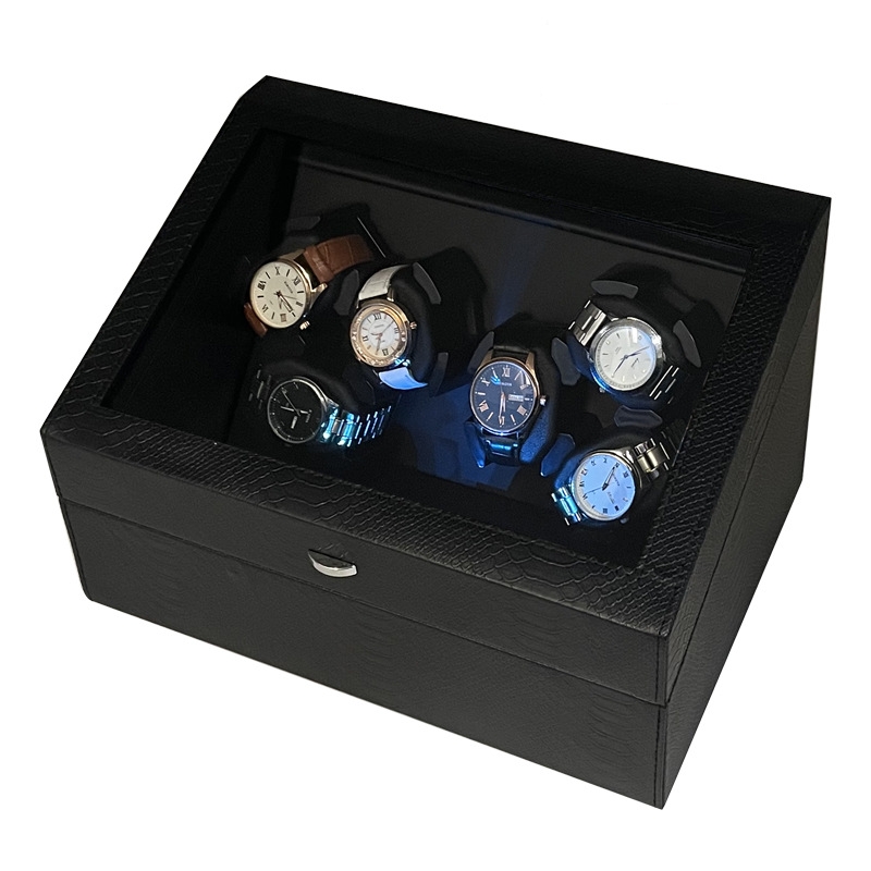 เครื่องหมุนนาฬิกาสําหรับกล่องน - Luxury Watch Winder Box บทวิจารณ์และราคา